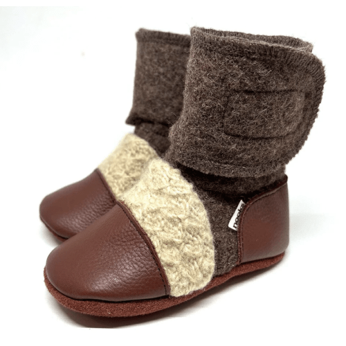 Little Earth Felted Wool Booties