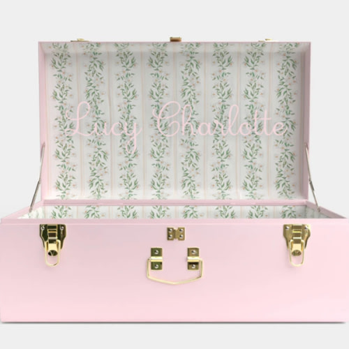 Grand Trunk - Pink - Darling Dogwood / Embroidery