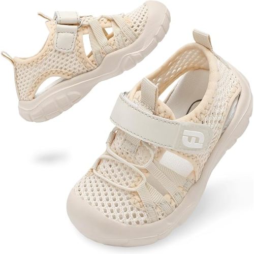 JOINFREE Toddler Boys Girls Water Shoes Breathable Qucik Dry Sport Beach Sandals Lightweight Barefoot Flexible