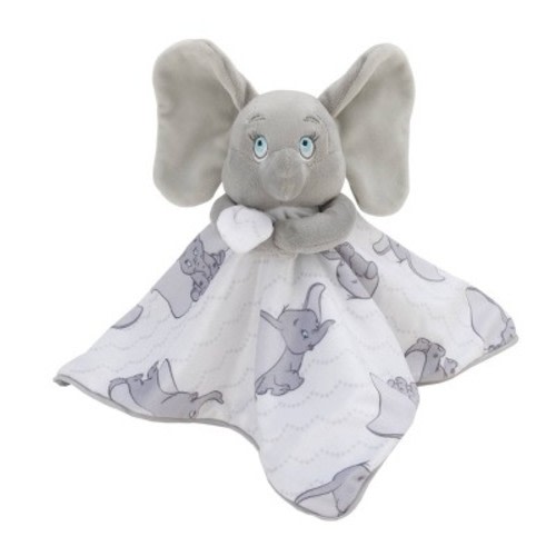 Disney Dumbo Lovey Security Reversible Blanket: Figures Pattern, Microfiber, 14 Inch Length