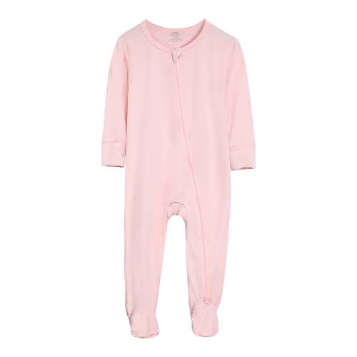Toddler Romper Baby Boy One-Piece Infant Girl Cotton for 3-6 Months Infant Footed Long Sleeve Baby Pajamas With Zipper Cotton Infant Sleepers