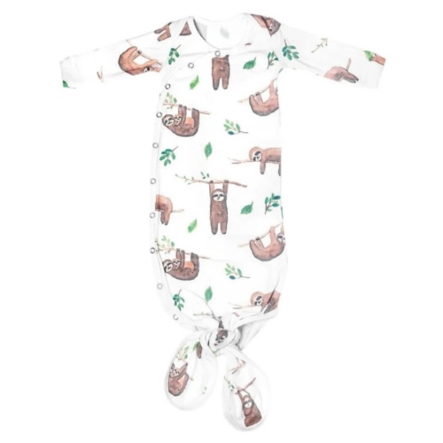 Copper Pearl Knotted Gown - Noah Sloth