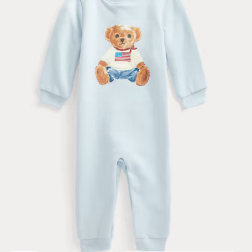 Polo Bear Fleece Coverall