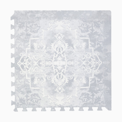 Toddlekind Haven Foam Play Mat | Parisa Collection - Pearl Blue, 4X6