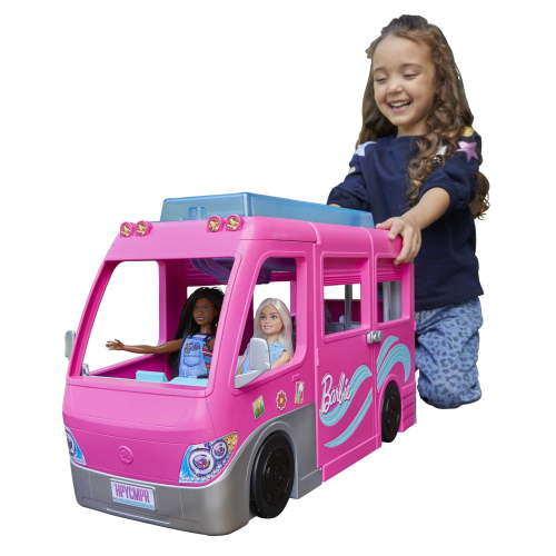 Barbie Ultimate RV DreamCamper Playset with Pool, Slide & Accessories for Ages 3+