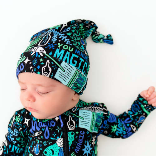 Witchy Bamboo Baby Beanie | Raising Mama