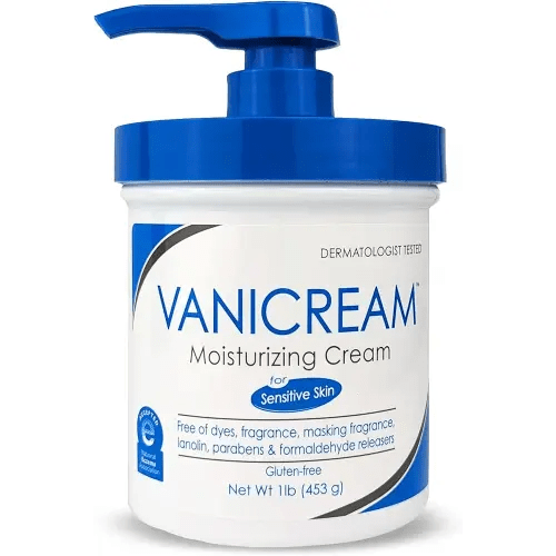 Vanicream Moisturizing Skin Cream with Pump Dispenser - 16 fl oz (1 lb) - Moisturizer Formulated Without Common Irritants for Those with Sensitive Skin