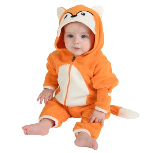 Cuddle Club Fleece Baby Bunting Bodysuit Hoodie, Newborn - 5T | Infant Romper Hooded Sweater Outfit, Car Seat Friendly, Convertible Mittens & Booties, Warm Jacket, Winter Suit Clothes