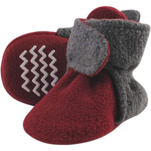 Hudson Baby Unisex-Baby Cozy Fleece BootiesSlipper Sock