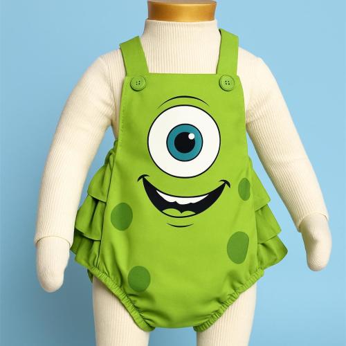 Monsters Inc. Baby Romper Set: Mike & Sulley Inspired Costume