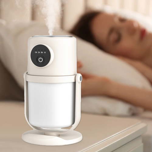 HomeDM Humidifiers for Bedroom 280ml Tank for Large Room, Easy to Fill & Clean, 28dB Quiet Cool Mist Air Humidifier for Home Baby Nursery & Plants BPA-Free for Safety