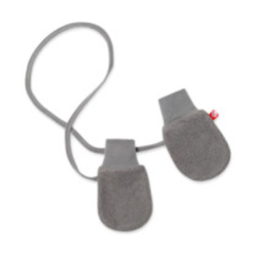 Zutano Cozie Fleece Lined Mitten - Grey