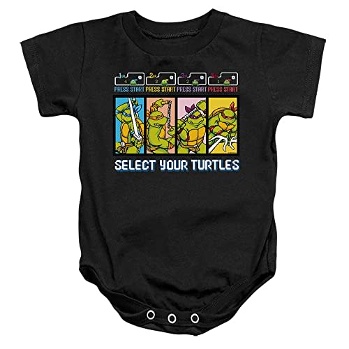 LOGOVISION TMNT Teenage Mutant Ninja Turtles Select Your Turtles Unisex Infant Snap Suit for Baby