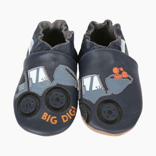 Robeez Soft Soles - Big Dig, 0-6 Months