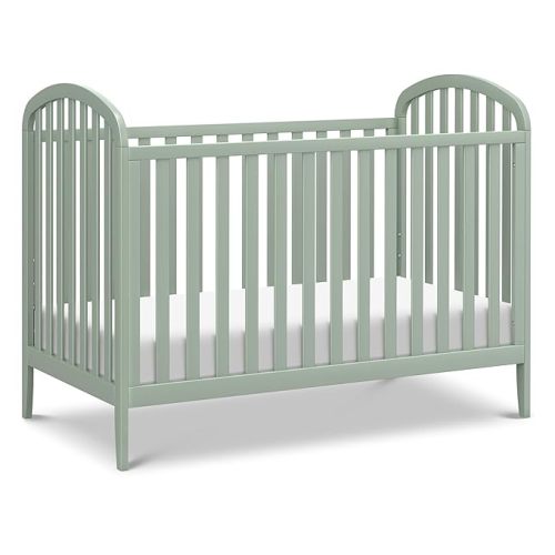 Davinci Beau 3-in-1 Convertible Crib in Light Sage, GREENGUARD Gold Certified, Easy Assembly