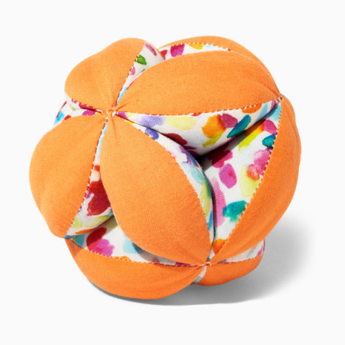 Lovevery Montessori Organic Ball, Baby Toy - 12 Weeks+