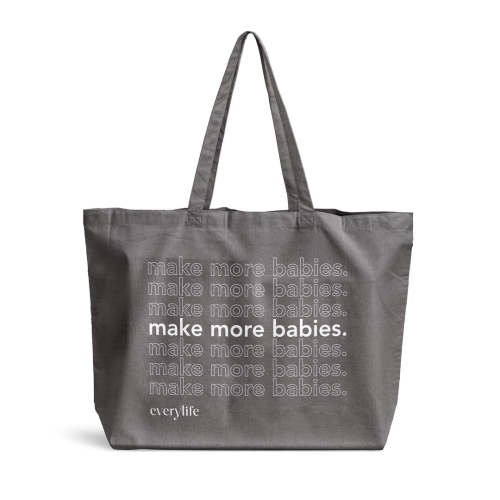 Jumbo Tote Bag | Large Canvas Tote for Parents On-the-Go – EveryLife