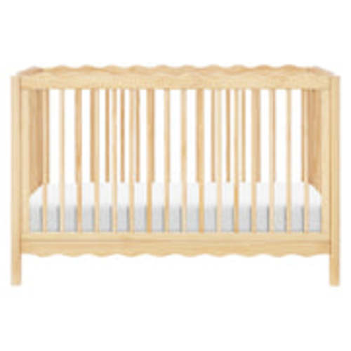 babyletto x Mushie Swell 4-in-1 Convertible Crib with Toddler Bed Conv