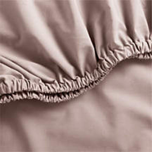 Cozy Cloud Plum Rose Washed 100% Organic Cotton Baby Crib Fitted Sheet