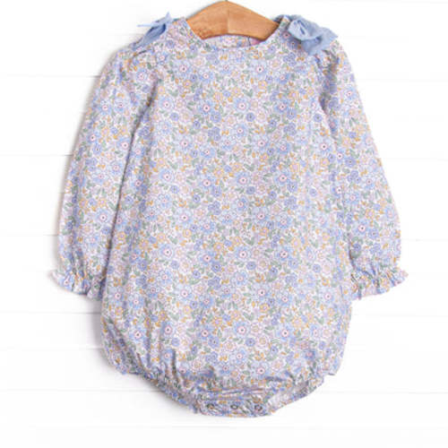 Poppy Fields Bow Bubble, Blue – Stitchy Fish