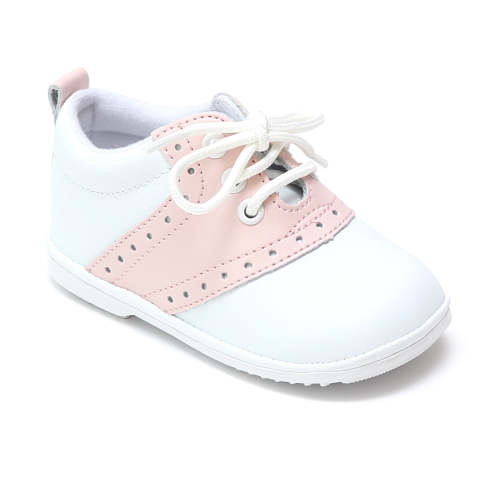 Angel Baby Girls Addie Lace Up Saddle Oxfords – Babychelle