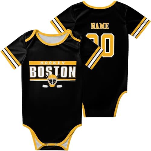 Custom Baby Clothes Newborn Infant Outfit Personalized Baby Suit Custom Name and Number Gifts for babyshower