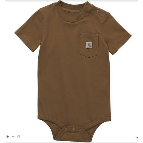 Kids' Short Sleeve Pocket Bodysuit (Baby) | Carhartt