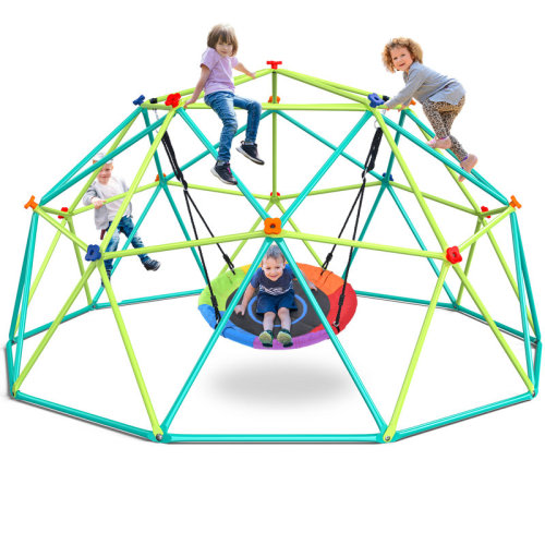 Klo Kick Climbing Dome Klo Kick 120'' W Metal Climbing Dome & Reviews | Wayfair