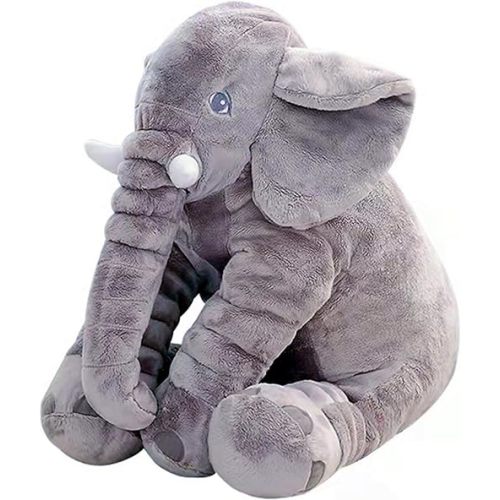 Ryttir 24 Inch Fuzzy Large Elephant Stuffed Animal, Soft Stuffed Elephants Plush Toy Cuddly Bedroom, Funny Elephant Gifts for Women Girls Boys