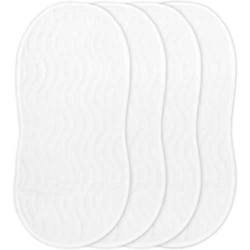 Ubbi Baby Reusable Changing Pad Covers, Easy to Clean, Waterproof, 4 Count