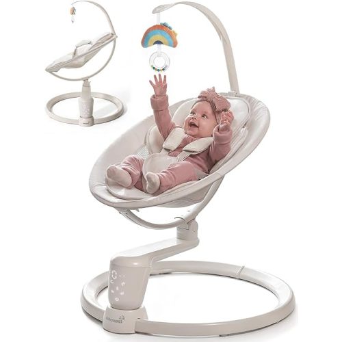 Grownsy Baby Swings for Infants, Dual Motion Side-to-Side & Front-to-Back