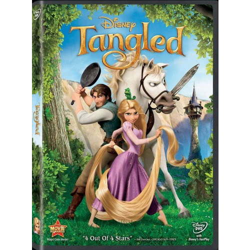 PLEASE READ DESCRIPTION Disney's Tangled Rapunzel Movie 2010 (DVD)