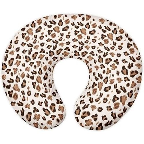 Shiny Leopard Nursing Pillow Cover for Baby Boy Girl Nursing Pillow Cover Cuddle Pillow Slipcover Detachable Nursing Pillow Protective Baby Feeding Easy to Use and Dustptoof