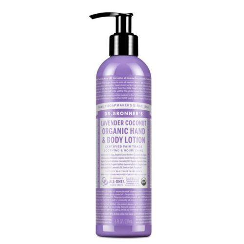 Dr.Bronner's Organic Hand & Body Lotion Lavender Coconut - 8oz
