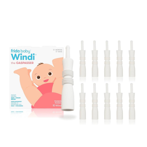 Frida Baby Windi Gas Passer, Baby Gas Relief and Colic Baby Relief, Naturally Realease Constipation, 10 Count (Pack of 2)