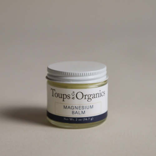 Magnesium Balm | Muscle Recovery, PMS Relief, Sleep Support – Toups and Co Organics