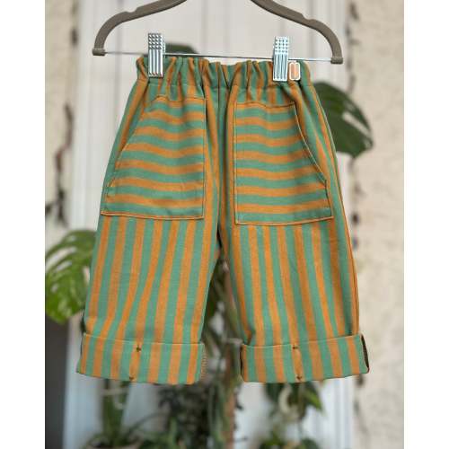 Grow-With-Me Toddler Pants | Caterpillar Pants in Canyon | Milkweed Family Company