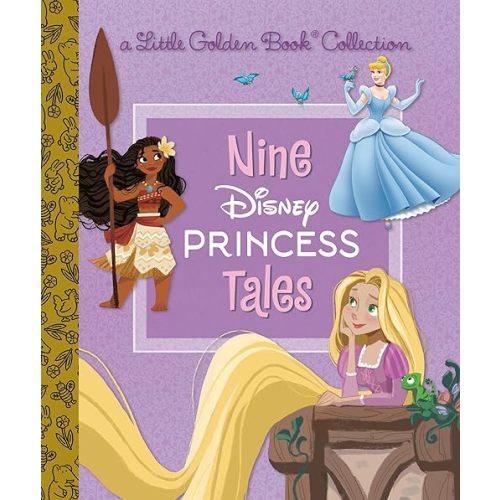 NINE DISNEY PRINCESS Hardcover – Picture Book, May 6, 2025