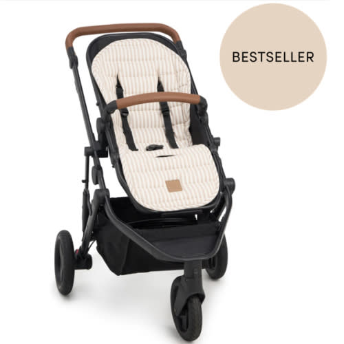 Striped Linen Pram Liner | Online