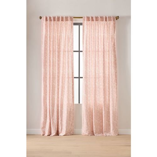 Hyacinth Semi-Sheer Printed Curtain