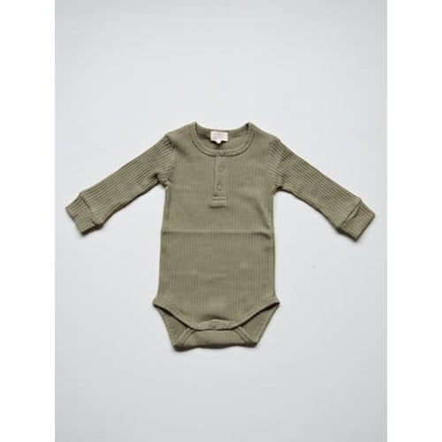 The Ribbed Bodysuit, 0-3M