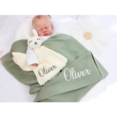 Personalized Cream Bunny font 11