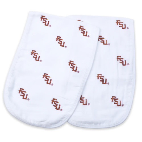 Florida State University 2pk Burp Cloth – Three Little Anchors
