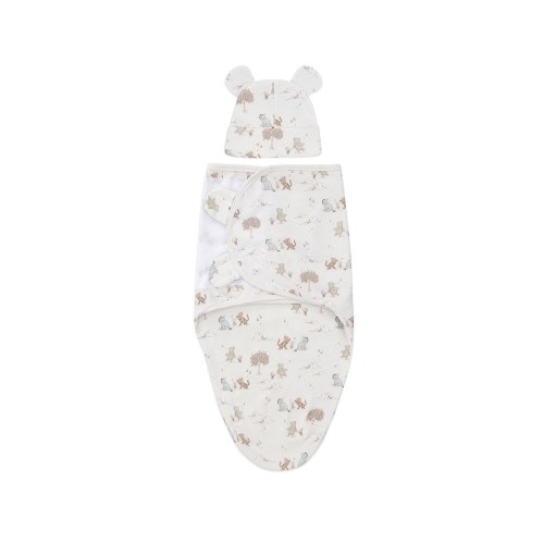 Disney Classic Pooh Swaddle & Beanie Set | David Jones