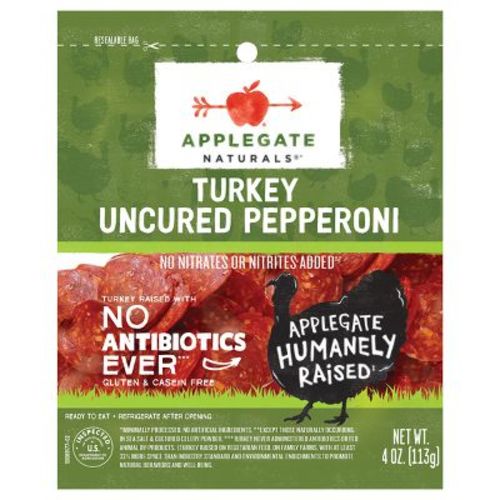 Applegate Natural Uncured Turkey Pepperoni - 4oz