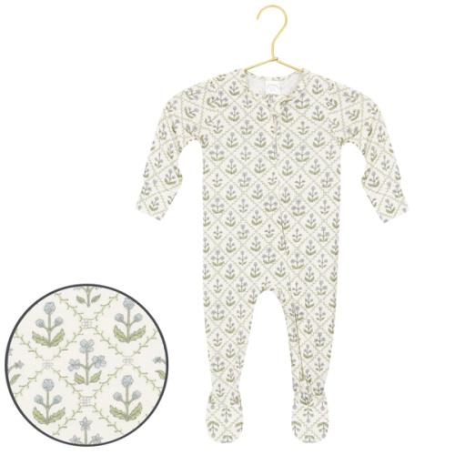 Etta Zipper Footies