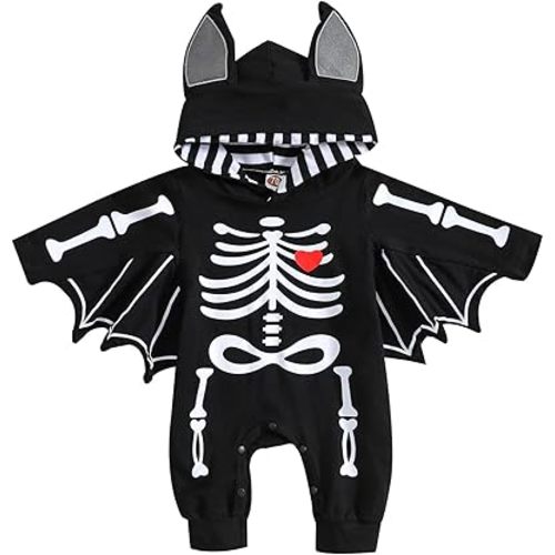 Little Boys one-piece Outfit Boys Black Romper