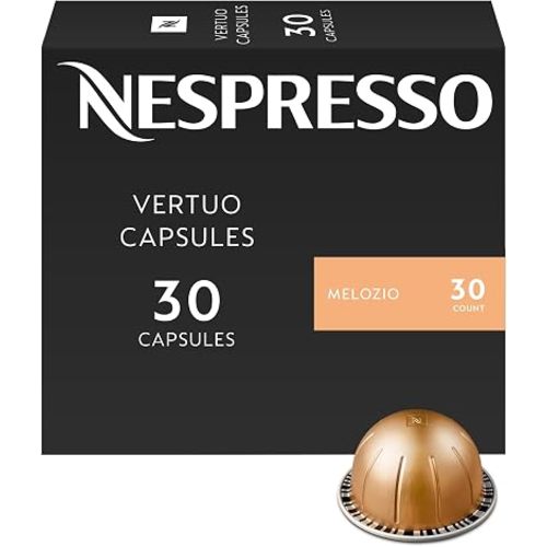 Nespresso Vertuo, Melozio, Medium Roast, 30-Count Coffee Pods