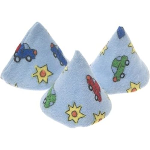 Beba Bean - Pee Pee Teepee for Baby Boy - Reusable & Washable Pee Shield for Diaper Changing - Baby Shower Gifts for Boys - Cars Cotton Cloth - Laundry Bag - Set of 5 Covers