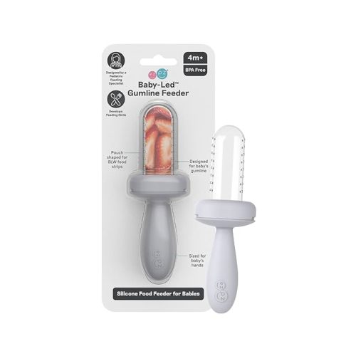 ezpz Baby-Led Gumline Feeder (Pewter)